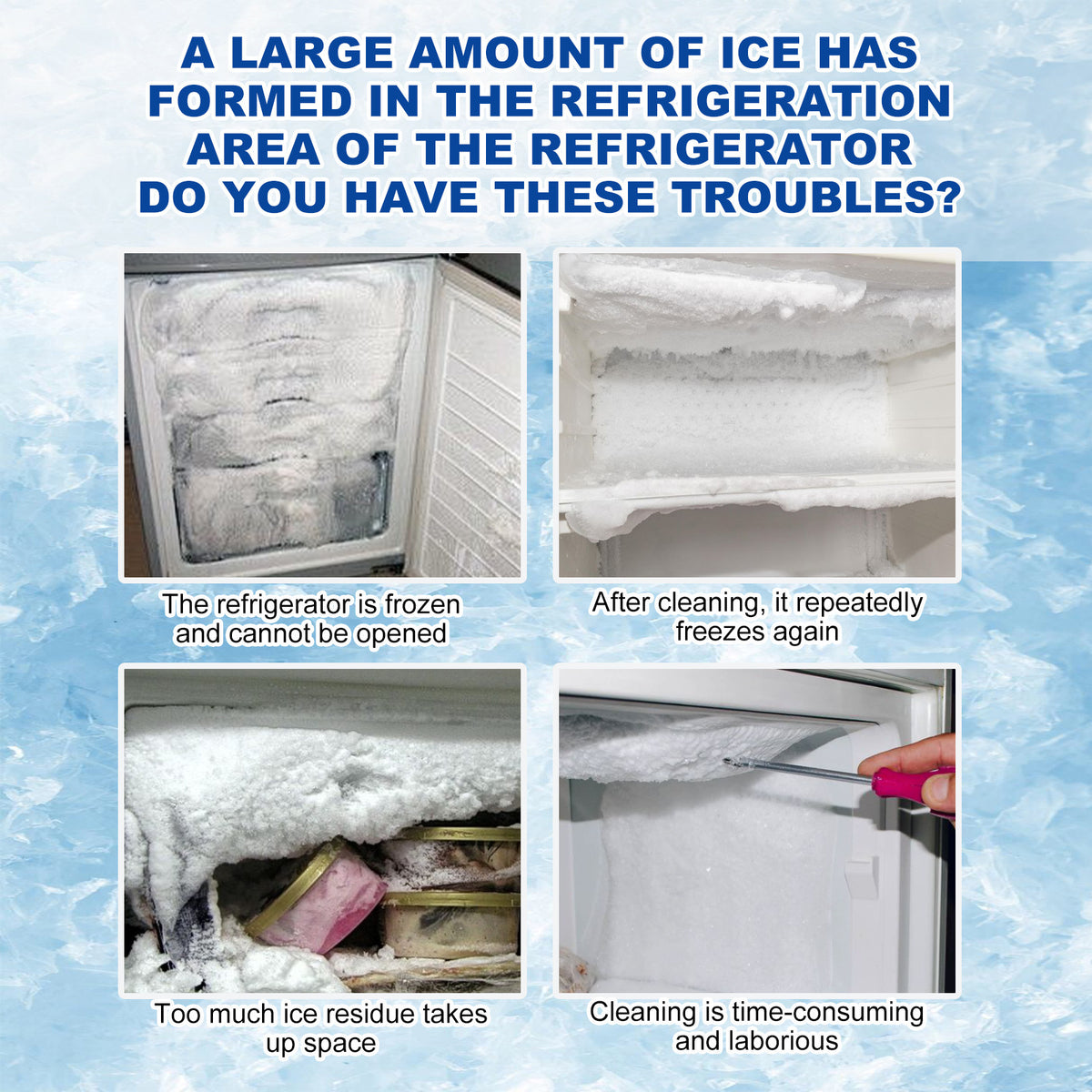 More Than a De-Icer. A Complete Fridge Reset.