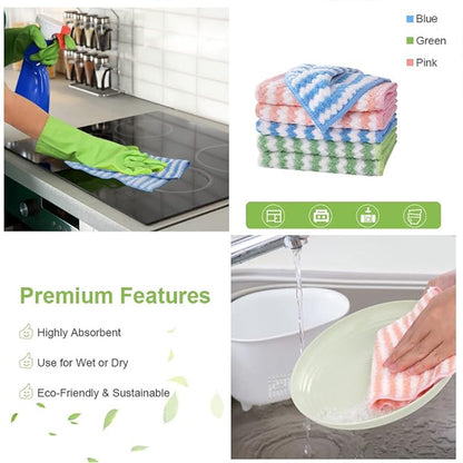 Microfiber cleaning cloth