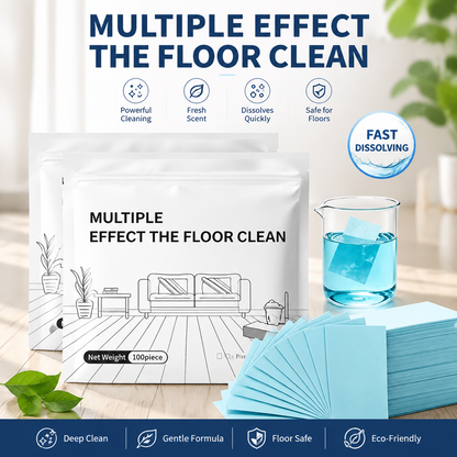 Concentrated Floor Cleaning Sheets for a Cleaner, Fresher Home