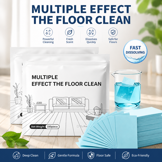 Concentrated Floor Cleaning Sheets for a Cleaner, Fresher Home