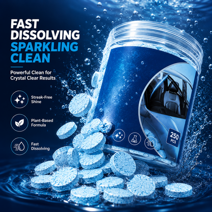 Glass Cleaning Tablets