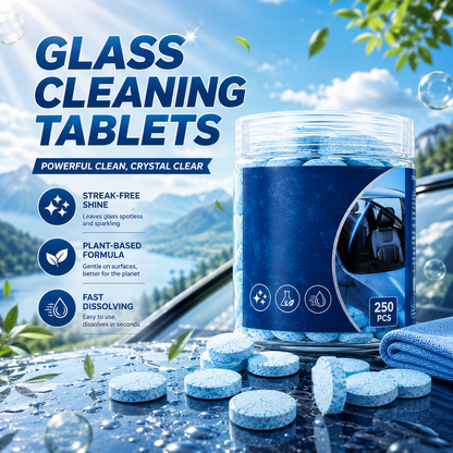 Glass Cleaning Tablets