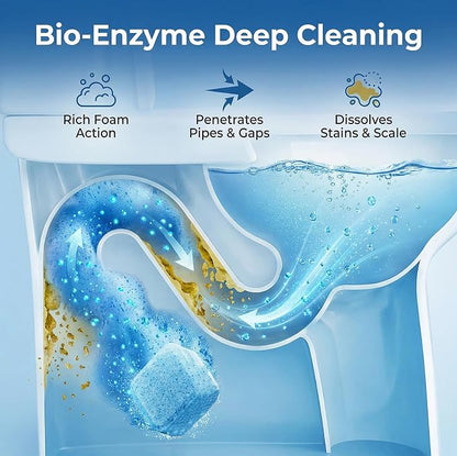 Automatic Toilet Cleaning Tablets | Fresh, Clean & Sparkling Every Flush