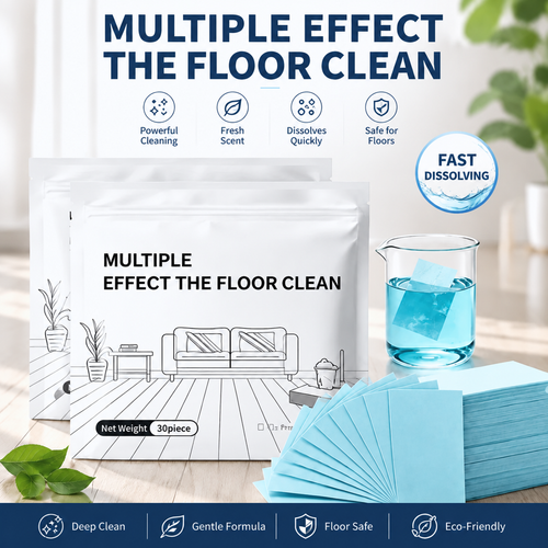 Concentrated Floor Cleaning Sheets for a Cleaner, Fresher Home