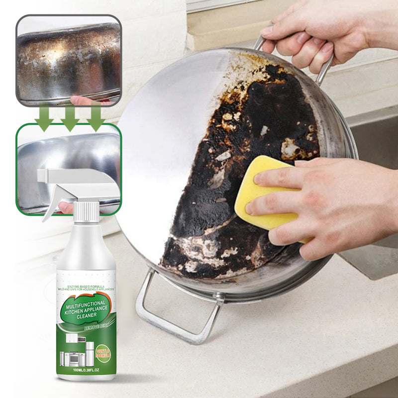 Natural Enzyme Power. Tough on Grease.