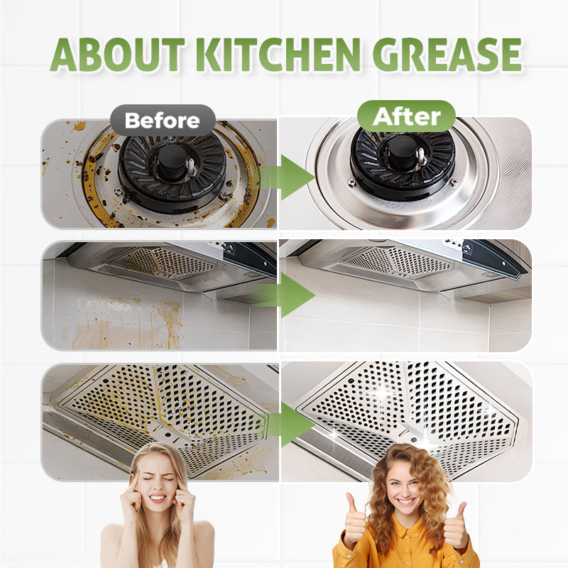 Natural Enzyme Power. Tough on Grease.