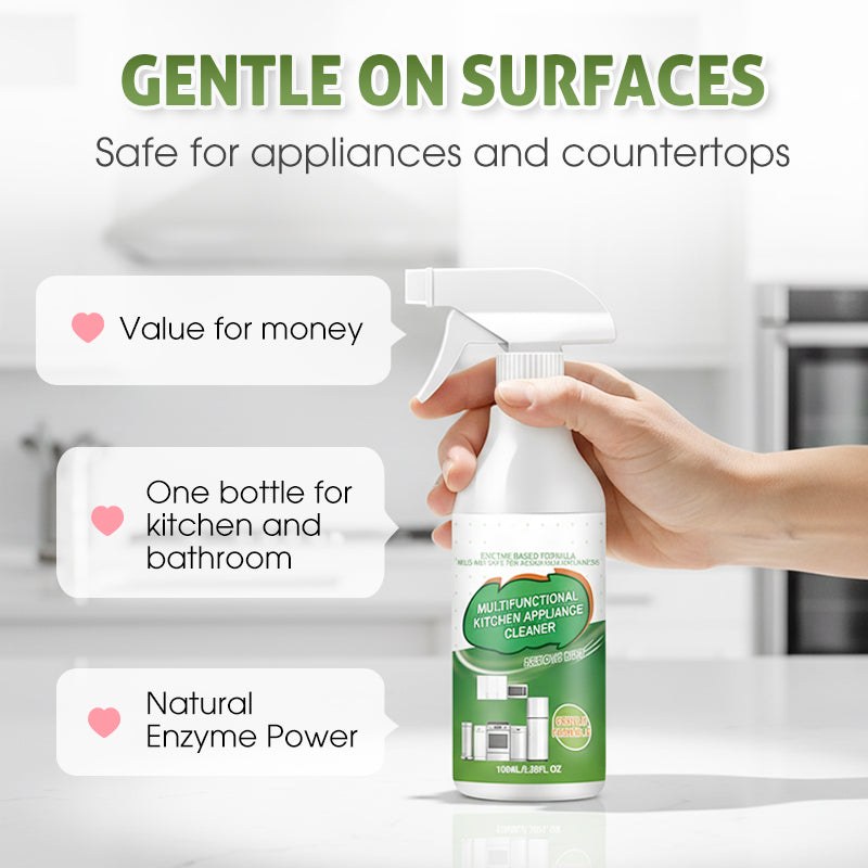 Natural Enzyme Power. Tough on Grease.