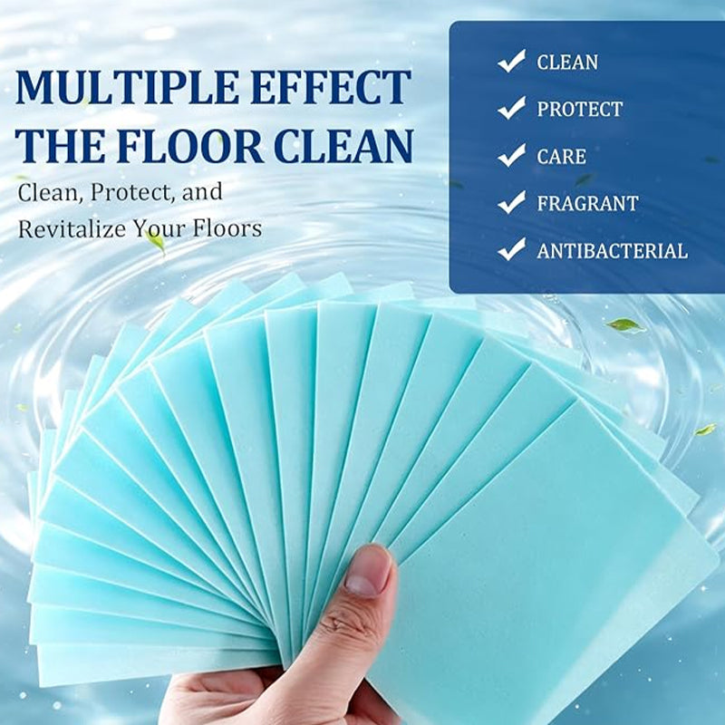 Concentrated Floor Cleaning Sheets for a Cleaner, Fresher Home